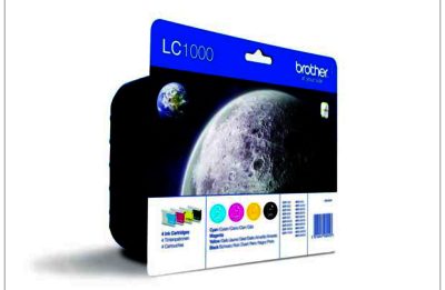 Brother LC1000 Standard Ink Cartridges - Pack of 4